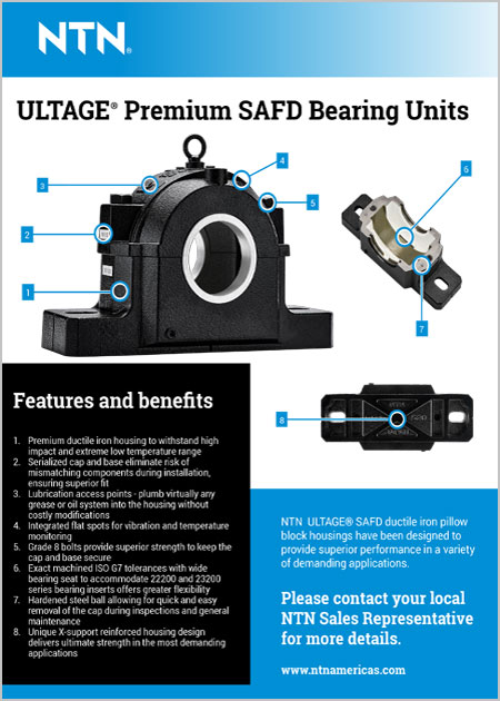 NTN ULTAGE SAFD Quick Reference Guide cover image