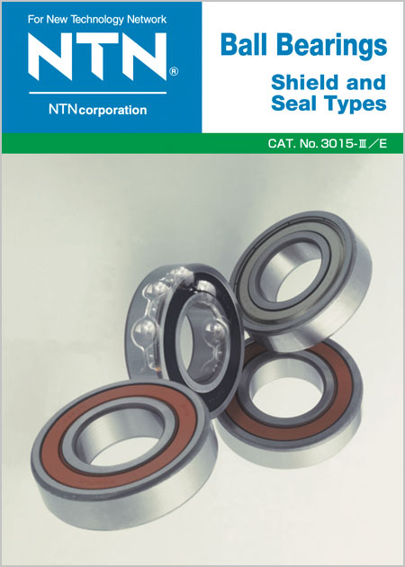 NTN Bearings- Shield and Seal Types Catalog cover image