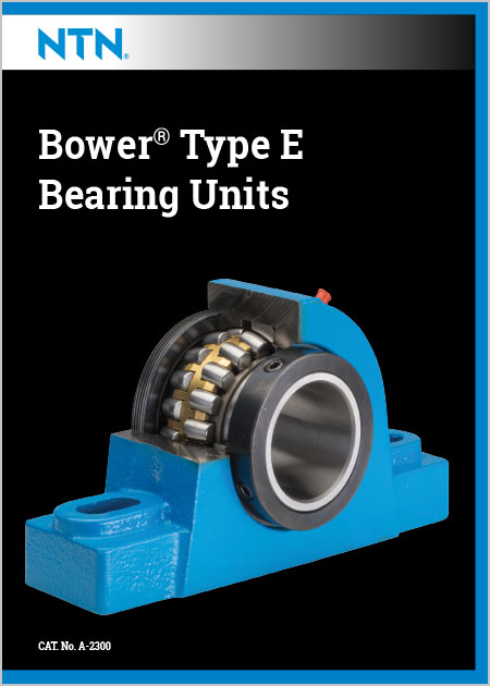 NTN Bower Type E Catalog cover image