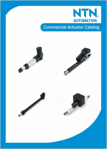 NTN Automation Commercial Actuator Catalog Cover image
