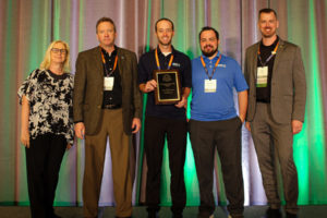 NTN Automotive Aftermarket Catalog Team Accepting Award at 2022 ACPN Conference