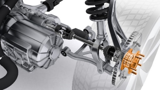 Hub bearing installation locations in automobile